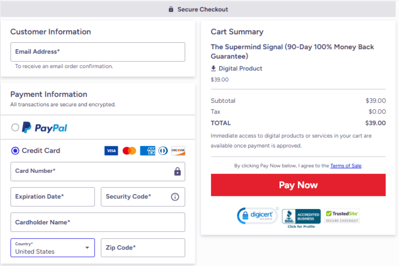 The Supermind Signal Checkout Discount